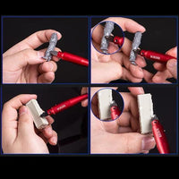 Border Model Red Tungsten Steel Profile Scraper - Gap Games