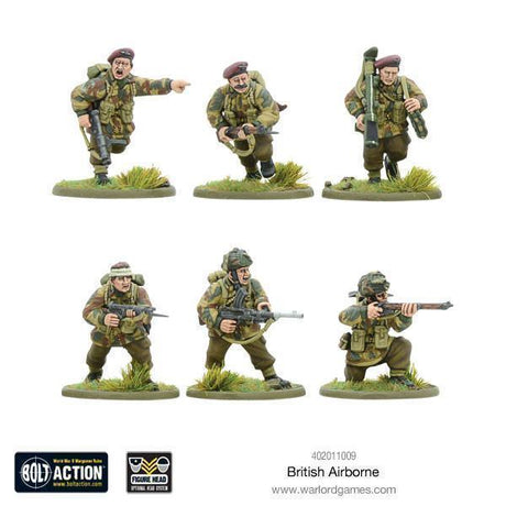 British Airborne WWII Allied Paratroopers - Gap Games