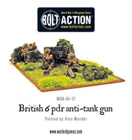 British Army Six Pounder AT Gun - Gap Games