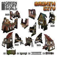 Broken City - Terrain Set - Gap Games