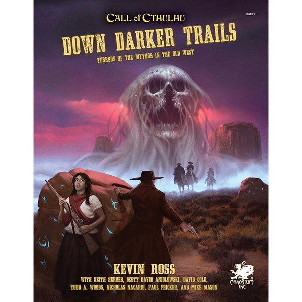 Call of Cthulhu RPG - Down Darker Trails - Gap Games