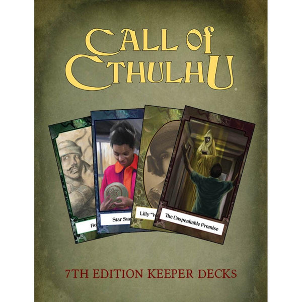 Call of Cthulhu RPG - Keeper Decks - Gap Games