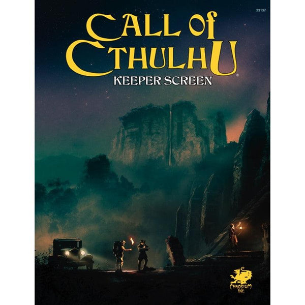 Call of Cthulhu RPG - Keeper Screen Pack - Gap Games