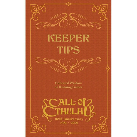 Call of Cthulhu RPG - Keeper Tips Book - Gap Games