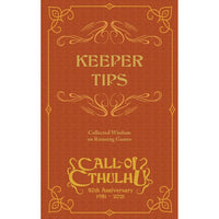 Call of Cthulhu RPG - Keeper Tips Book - Gap Games