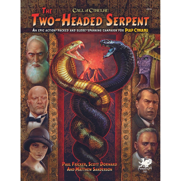 Call of Cthulhu RPG - The Two Headed Serpent - Gap Games