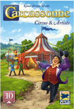 Carcassonne Expansion 10 - Circus and Artist  (2025 Redesign)