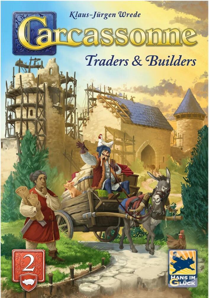 Carcassonne Expansion 2 - Traders and Builders  (2025 Redesign)