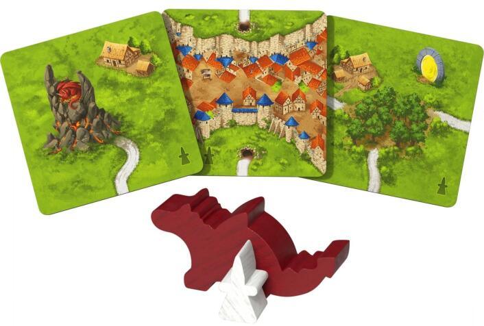 Carcassonne Expansion 3 - Dragon and Fairy (2025  Redesign)
