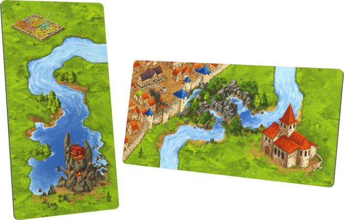 Carcassonne Expansion 3 - Dragon and Fairy (2025  Redesign)