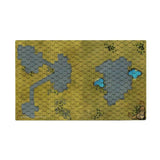 BattleTech: BattleMat - Savannahs River Delta / City Ruins