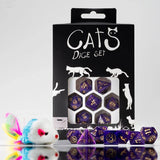 Q Workshop - Cats Dice Set - Purrito Dice Set 7