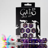 Q Workshop - Cats Dice Set - Purrito Dice Set 7