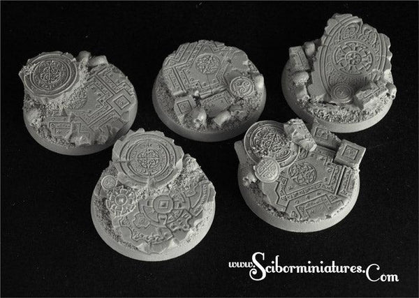 Celtic Ruins 40mm round bases #1 (2) 2nd edition - Gap Games