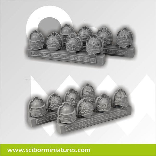 Celtic Shoulder Pads (8) - Gap Games