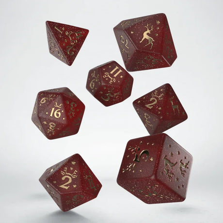 Q Workshop - Christmas Dice Set 7