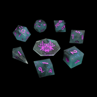 Chronicle RPG - 2d Deluxe Resin Dice Set - Caladium - Gap Games