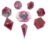 Chronicle RPG - 2d Deluxe Resin Dice Set - Oxalis - Gap Games