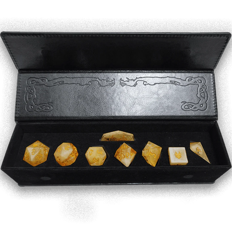 Chronicle RPG - 2d Deluxe Resin Dice Set - Zinnia - Gap Games