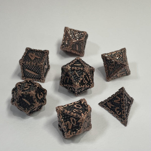 Chronicle RPG - Metal Dice Sets - Ronin (Copper) - Gap Games