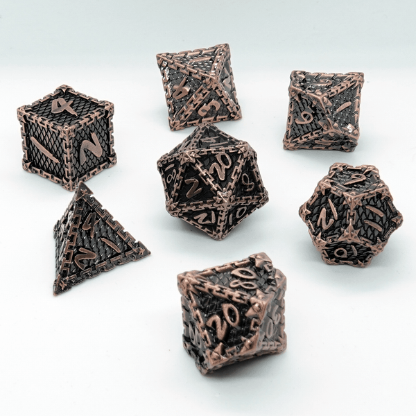 Chronicle RPG - Metal Dice Sets - Unchained - Gap Games