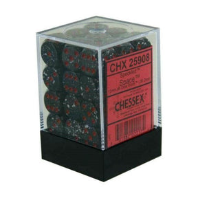 CHX 25908 Speckled 12mm d6 Space Block (36) - Gap Games