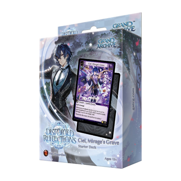 Grand Archive TCG: Distorted Reflections – Starter Deck Display – Ciel, Mirage’s Grave