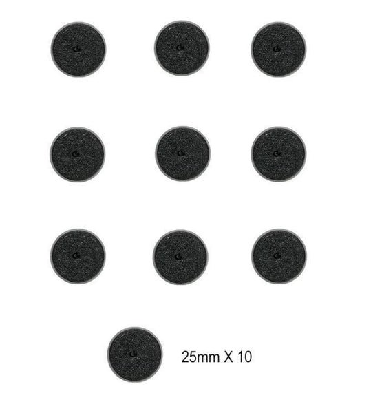 Citadel 25mm Round Bases (10 Pack) - Gap Games