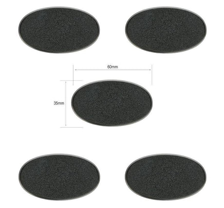 Citadel 60x35mm Oval Bases - Gap Games