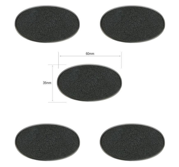 Citadel 60x35mm Oval Bases - Gap Games