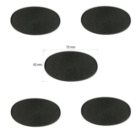 Citadel 75x42mm Oval Bases - Gap Games