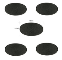 Citadel 75x42mm Oval Bases - Gap Games