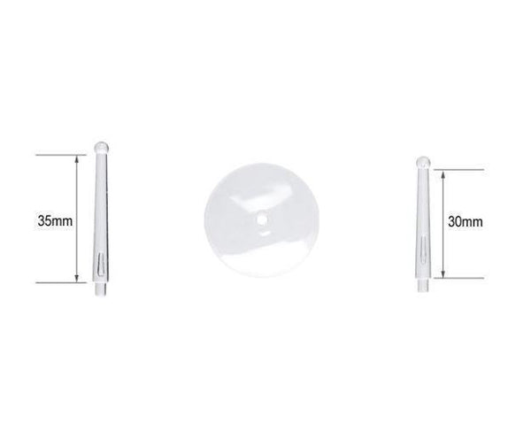 Citadel Ball Top Flying Stems with 32mm Flying Bases - Gap Games