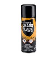 Citadel: Chaos Black Spray - Pick up Instore Only - Gap Games