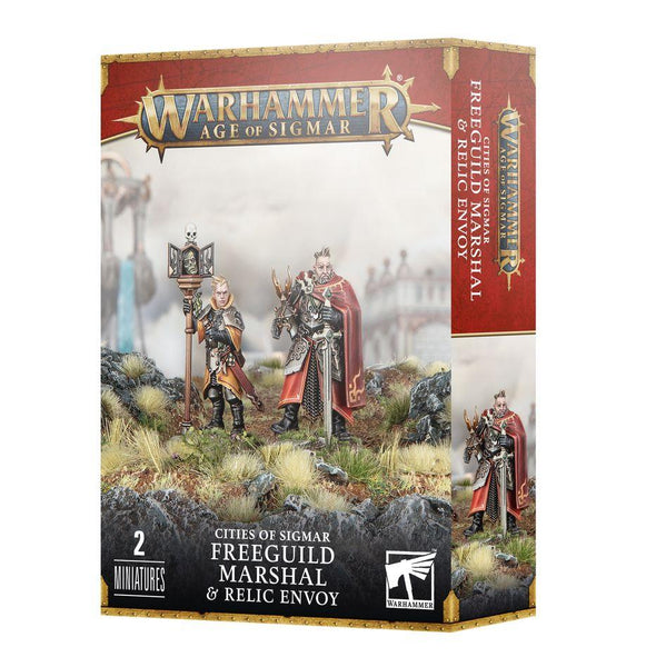 Cities of Sigmar: Freeguild Marshal and Relic Envoy - Gap Games