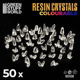 CLEAR Resin Crystals - Medium - Gap Games