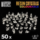 CLEAR Resin Crystals - Medium - Gap Games