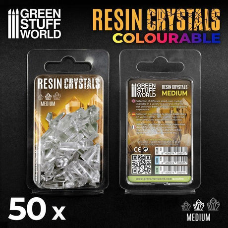 CLEAR Resin Crystals - Medium - Gap Games