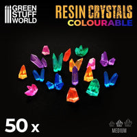 CLEAR Resin Crystals - Medium - Gap Games