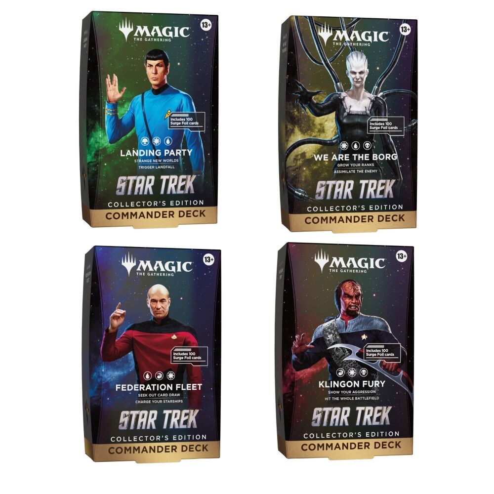 Magic Star Trek - Collector Commander Display - Pre-Order