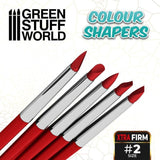 Colour Shapers Brushes Size 2 - Extra Firm - Gap Games