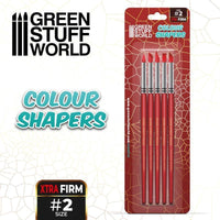 Colour Shapers Brushes Size 2 - Extra Firm - Gap Games