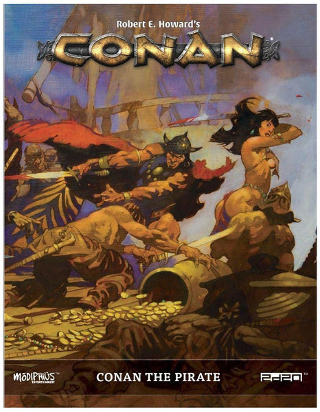 Conan RPG - The Pirate Supplement (Hardback) - Gap Games