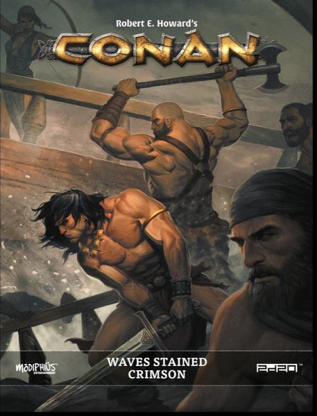 Conan RPG - Waves stained Crimson Adventure - Gap Games