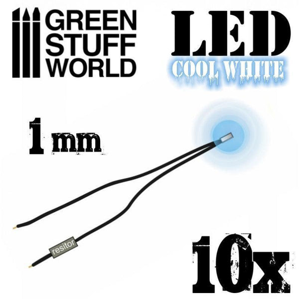 Cool White LED Lights - 1mm - Gap Games