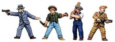 Copplestone Castings - The Candy Kid's Street Punks - Gap Games