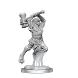 Critical Role Unpainted Miniatures Ravenite Half-Dragon Barbarian Female