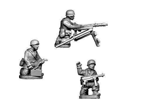 Crusader WWII - WWG112 - German Paratrooper Static MG34 - Gap Games