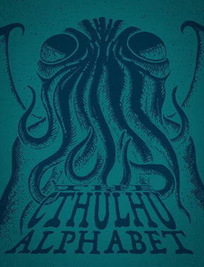 Cthulhu Alphabet RPG Supplement Hardback -Cerulean Foil Printing - Gap Games