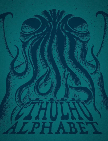 Cthulhu Alphabet RPG Supplement Hardback -Cerulean Foil Printing - Gap Games